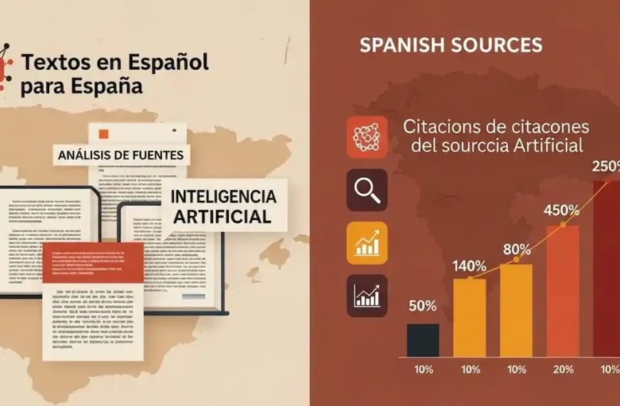 Análisis: Cómo Citan IAs Fuentes Españolas vs Globales