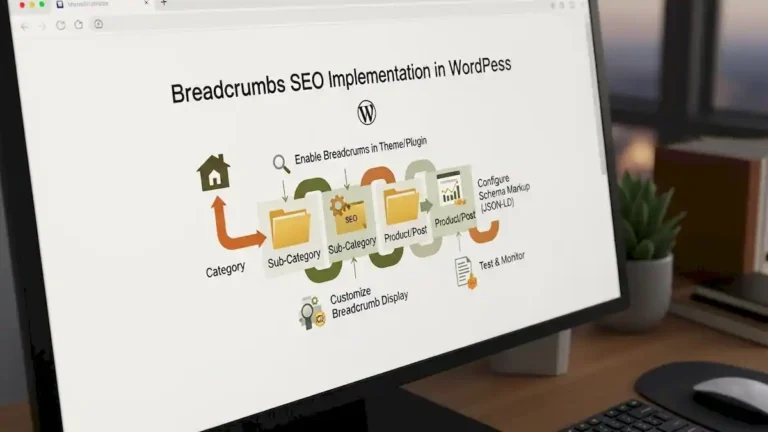 Breadcrumbs SEO Implementation WordPress