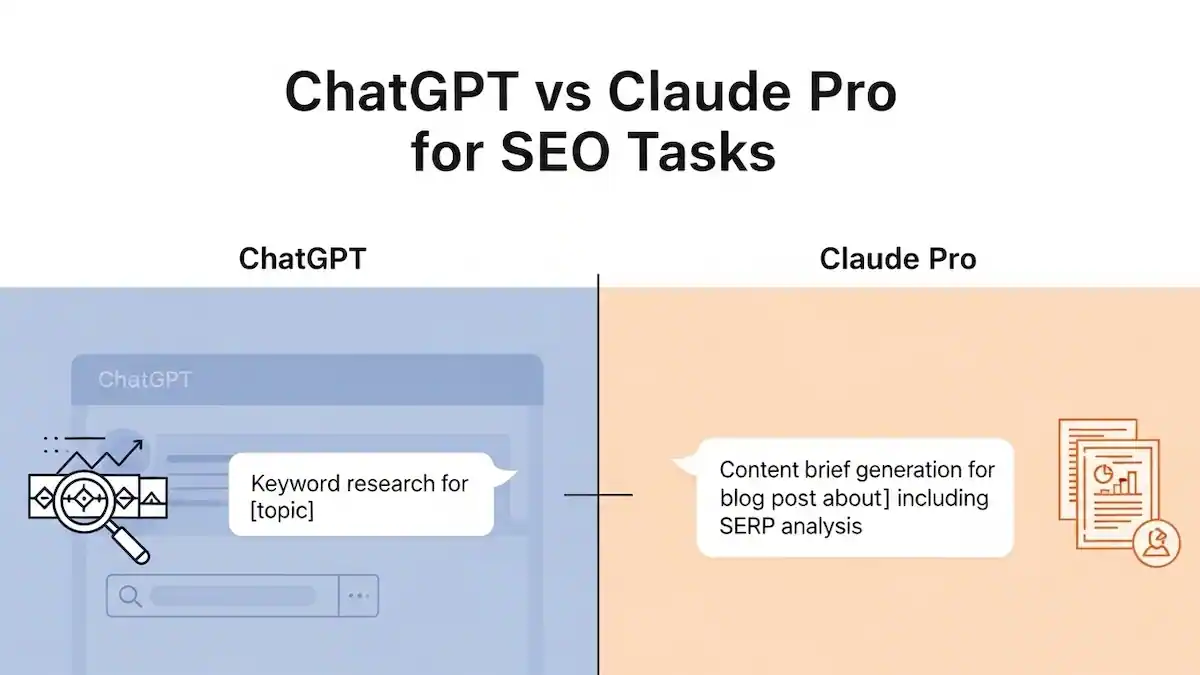 Comparison: ChatGPT vs Claude Pro for SEO Tasks