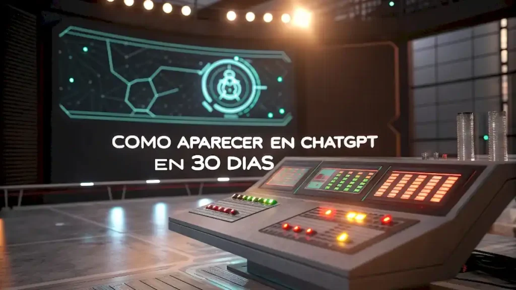 Cómo Aparecer en ChatGPT en 30 Días