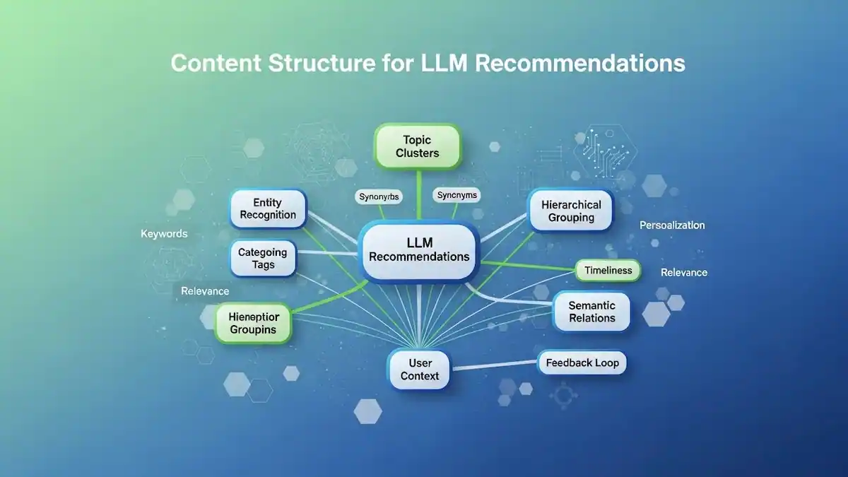 Content Structure for LLM Recommendations
