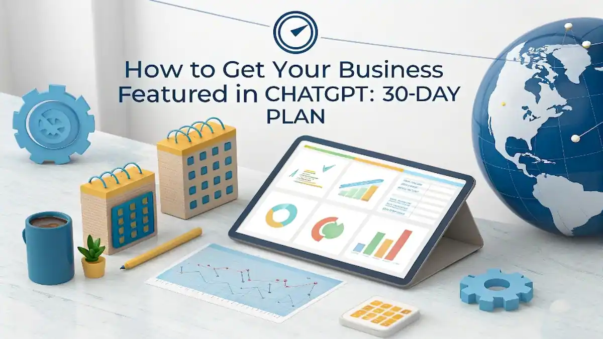 How to Get Your Business Featured in ChatGPT: 30-Day Plan