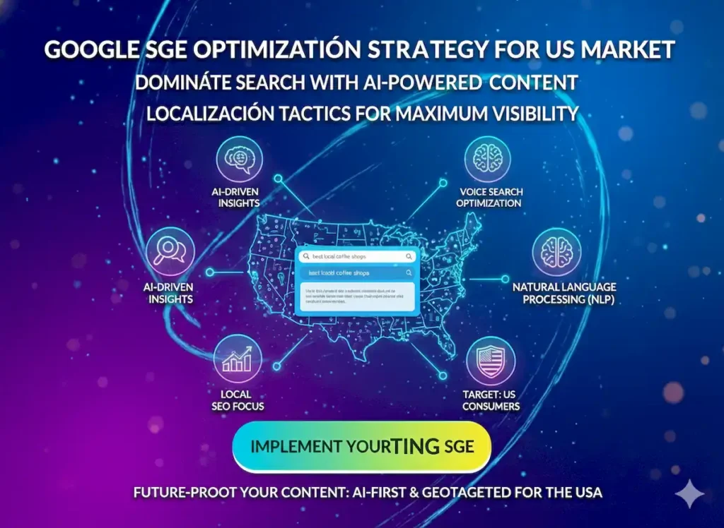 Google SGE Optimization Strategy for US Market