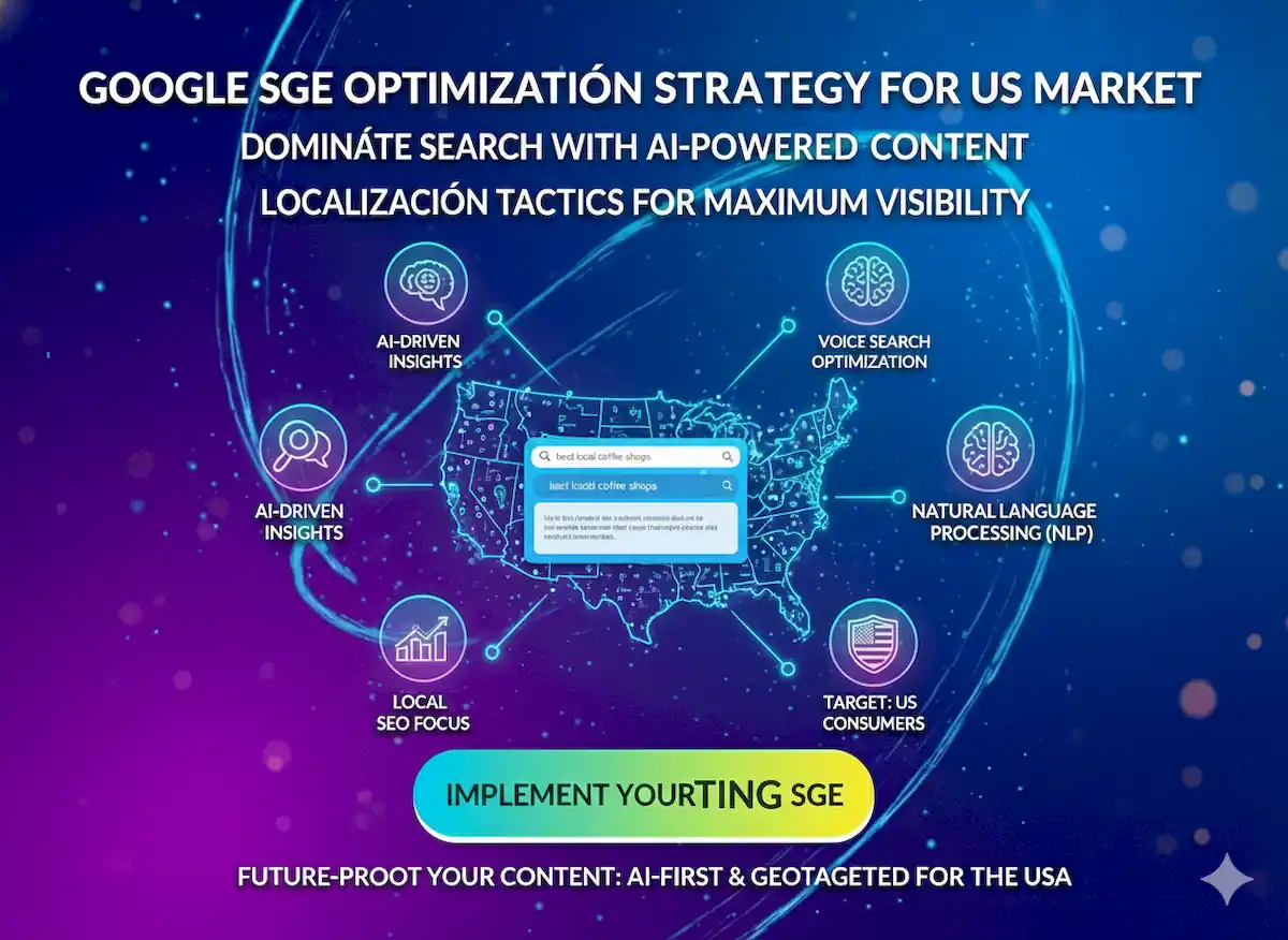 Google SGE Optimization Strategy for US Market