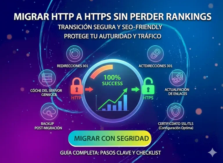 Migrar HTTP a HTTPS Sin Perder Rankings