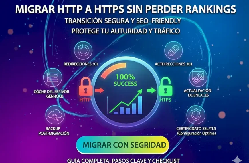 Migrar HTTP a HTTPS Sin Perder Rankings