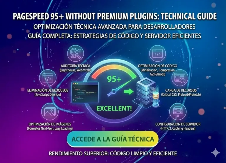 PageSpeed 95+ Without Premium Plugins