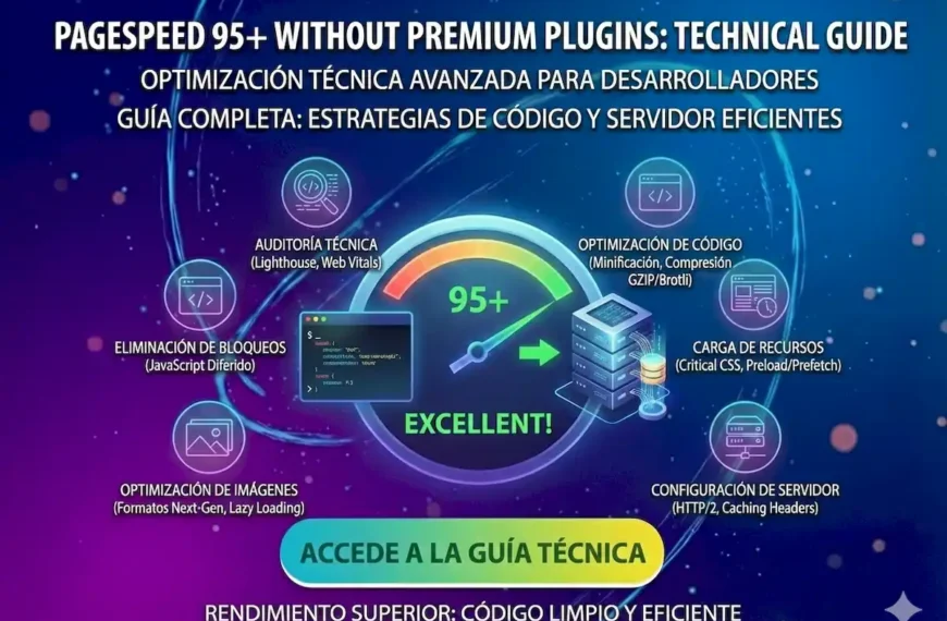 PageSpeed 95+ Without Premium Plugins