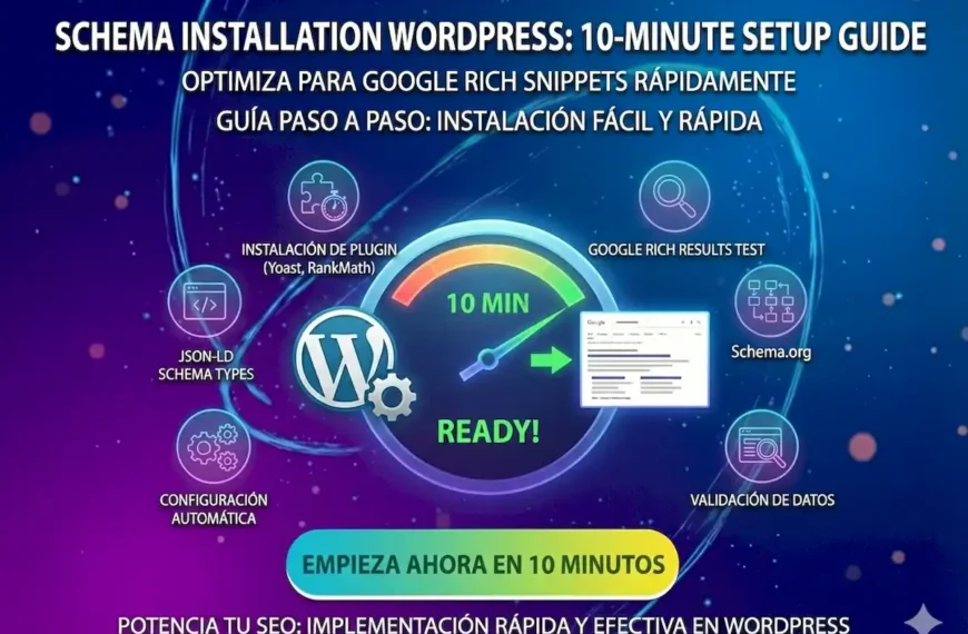 Schema Installation WordPress: 10-Minute Setup Guide