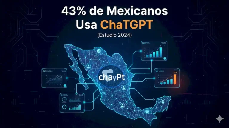 43% de Mexicanos Usa ChatGPT