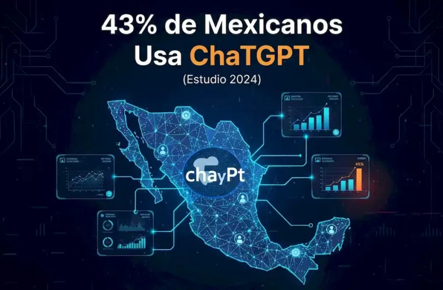 43% de Mexicanos Usa ChatGPT