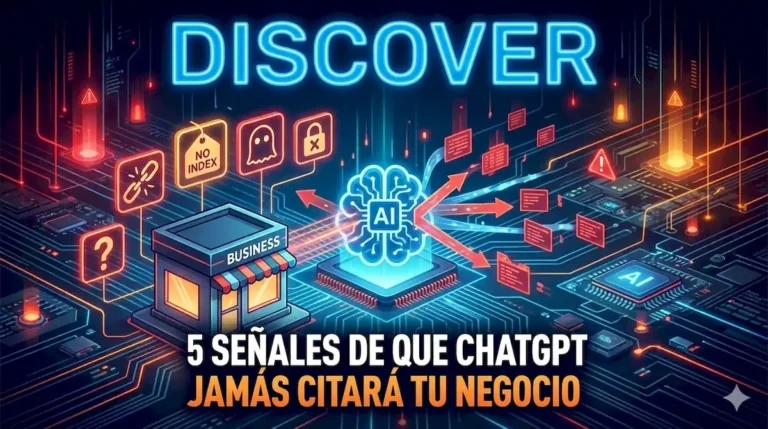 5 Señales de Que ChatGPT Jamás Citará Tu Negocio