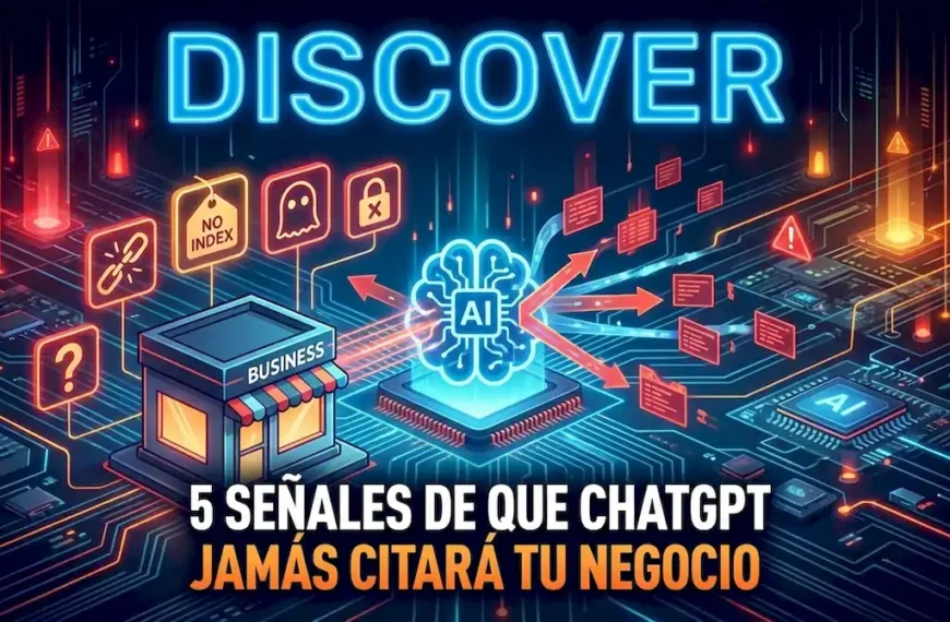 5 Señales de Que ChatGPT Jamás Citará Tu Negocio