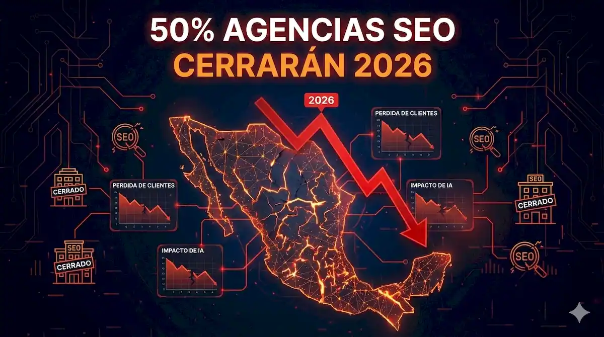 50% AGENCIAS SEO CERRARÁN 2026