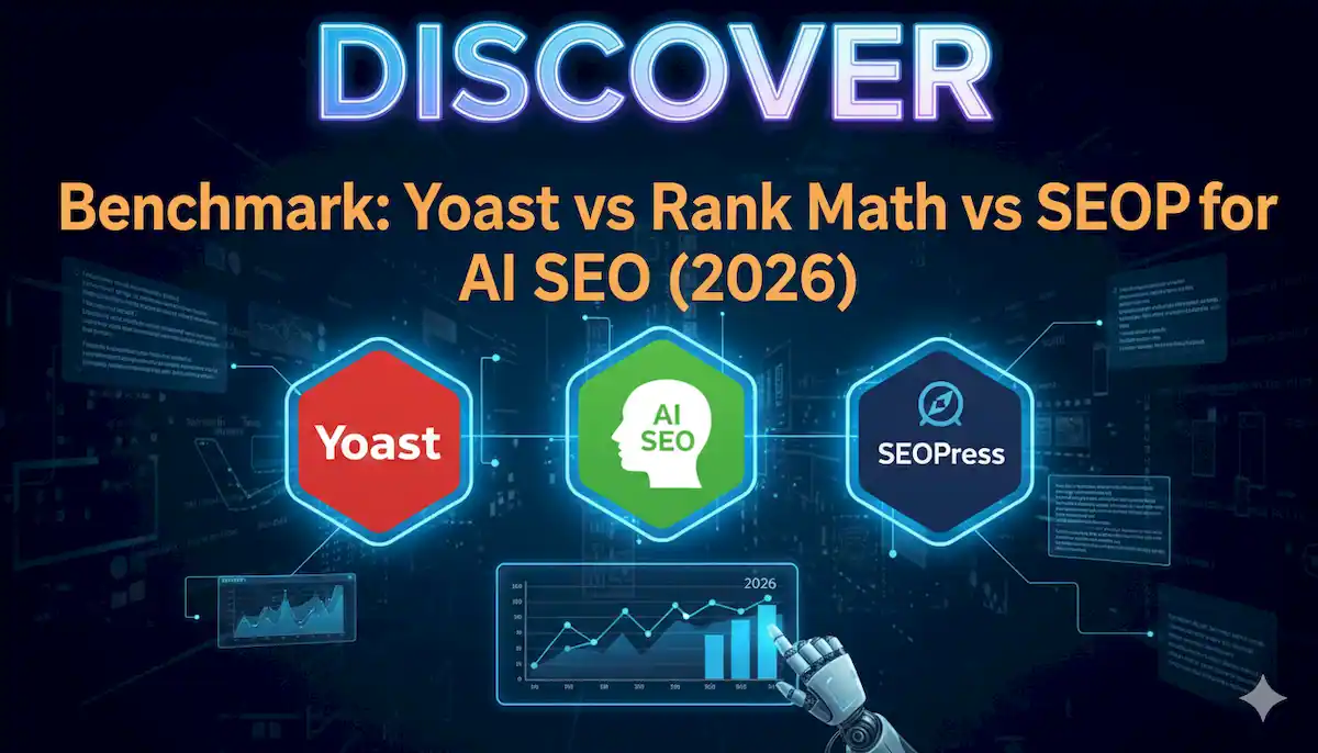 Benchmark: Yoast vs Rank Math vs SEOPress for AI SEO (2026)